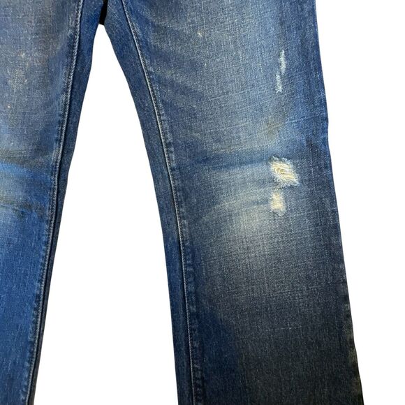 Abercrombie & Fitch Sz 12 Baxter Jeans Low Rise Bootcut Streetwear Western Y2K - Picture 12 of 16